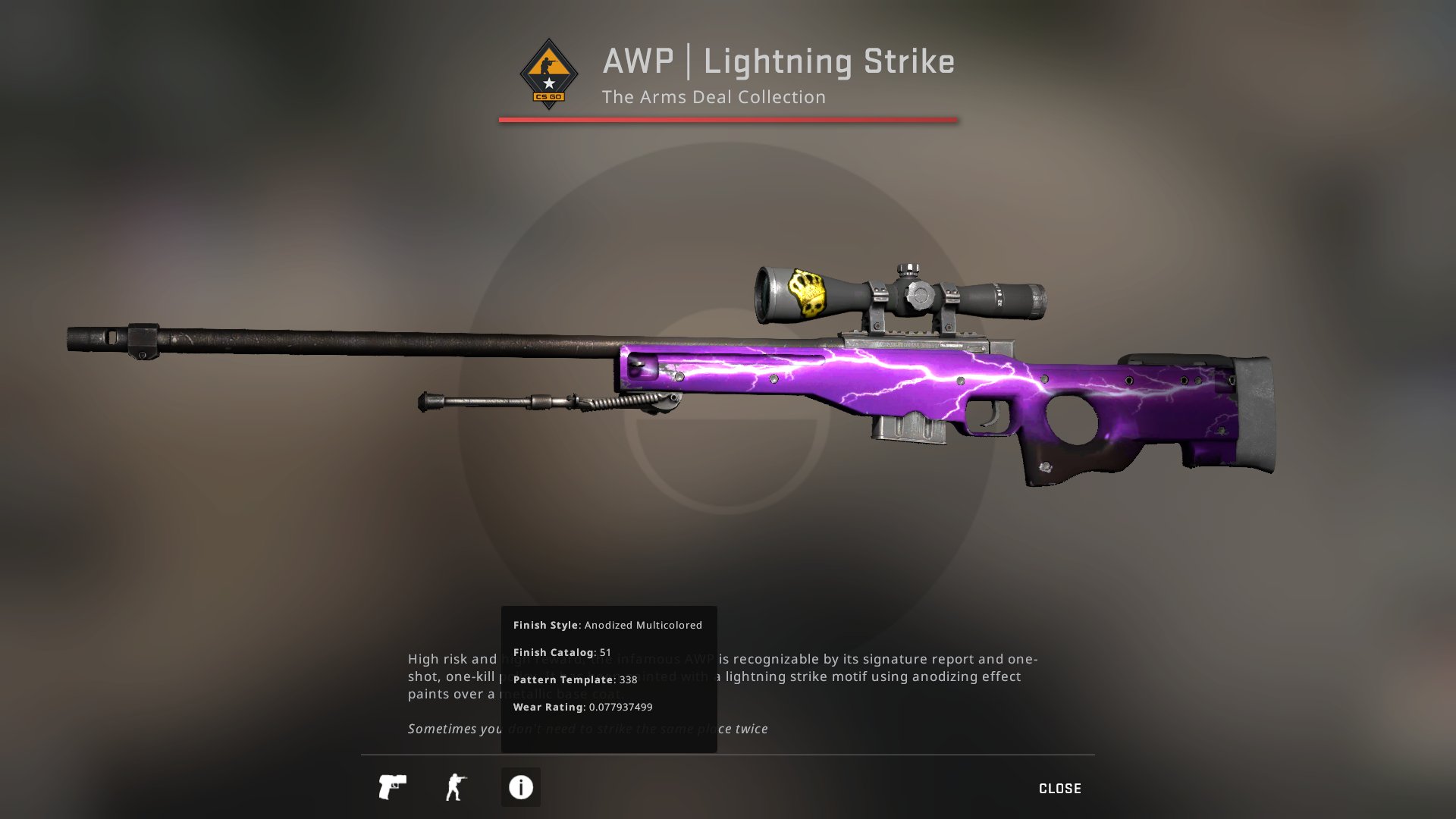 Awp lightning strike fn фото 105