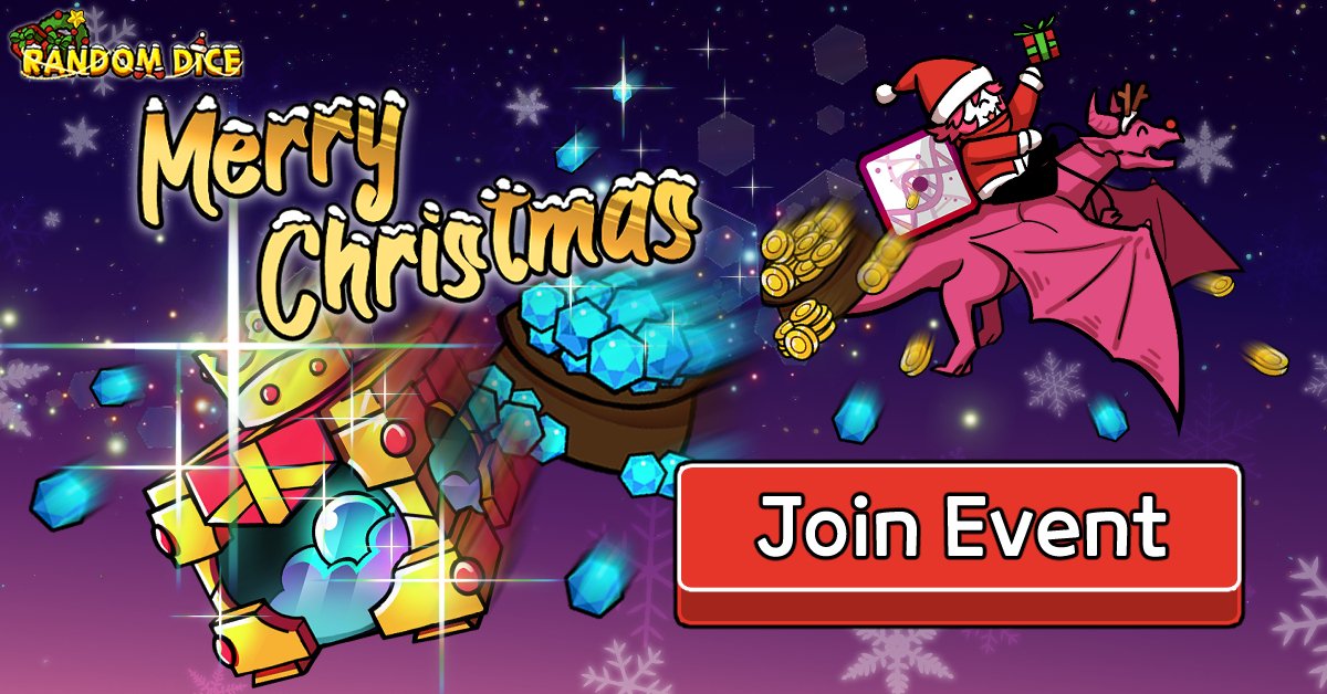 RandomDice_111's tweet photo. #RandomDice Christmas event #2 is now live!
🌟OPEN THE SANTA'S PRESENT!🌟
As you play PVP and Co-op mode, 🎅Santa's present Boss🎅 will appear! You will get lots of 🎁presents🎁, so try your best to hit them as MANY and as HARD as you can!
#MoreEvents #Playnow #Christmas https://t.co/v9a41xmgfB