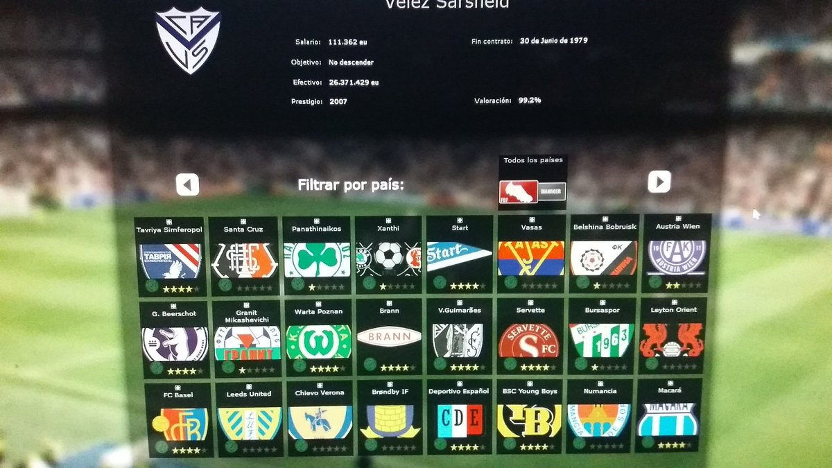 Club_A_Merlo_HT's tweet photo. A vos que te gustan los juegos manager de fútbol, veni a dirigir el club de tus amores! Todos los clubes reales, Europa y America. Mas de 600 equipos esperando ser dirigidos! En la foto, solo algunos de los casi 640 libres. https://t.co/DSLh8hzSXP
Tenes consultas? Mandame un MD. https://t.co/xyB9aMrtyn