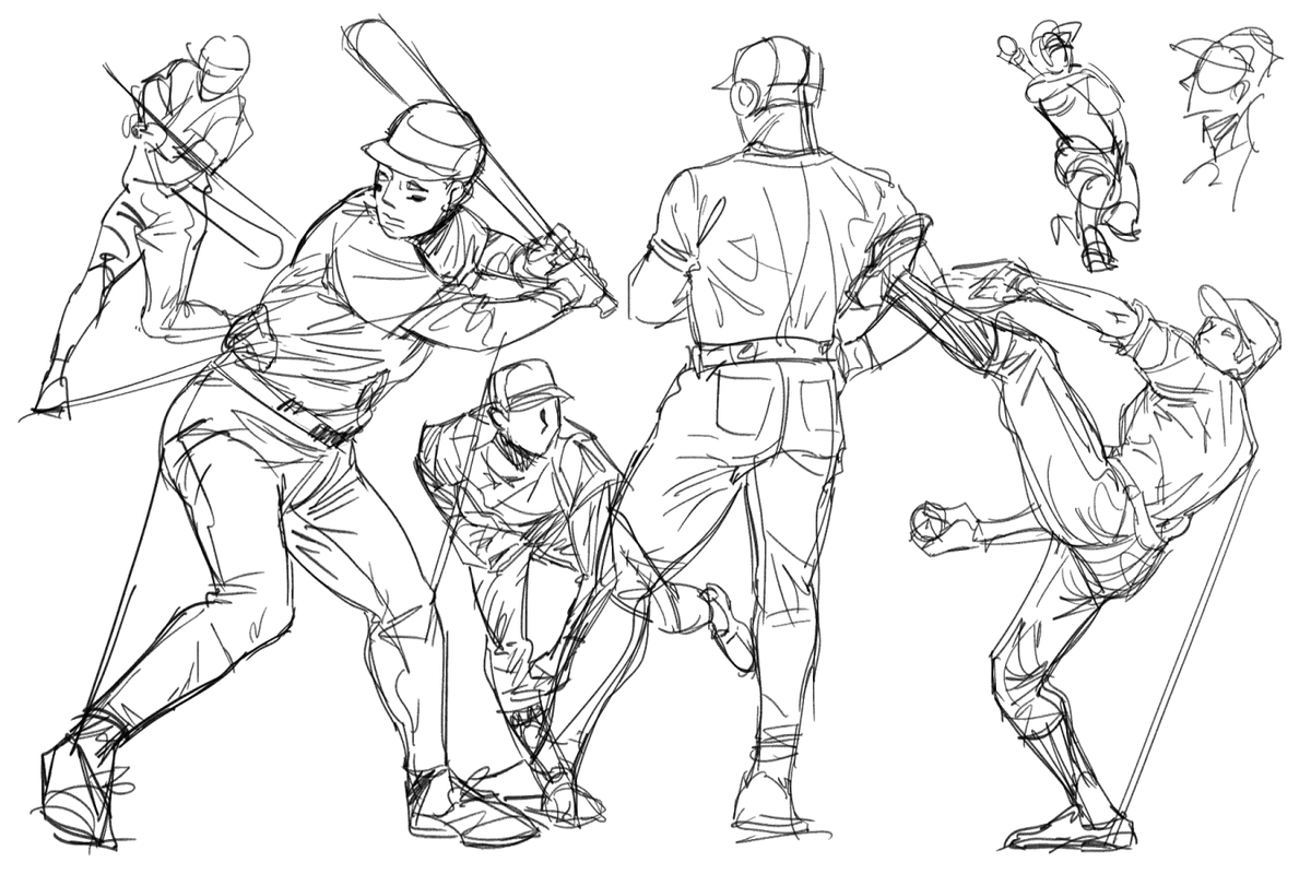 baseball, volleyball, and angles 