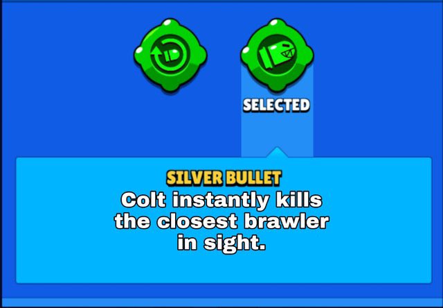 Code Ashbs On Twitter I Feel Like A Good Rework To Silver Bullet Would Be To Make It Do Damage Similar To Piper Max Damage At Max Range And Very Little Damage - brawl stars shot delay