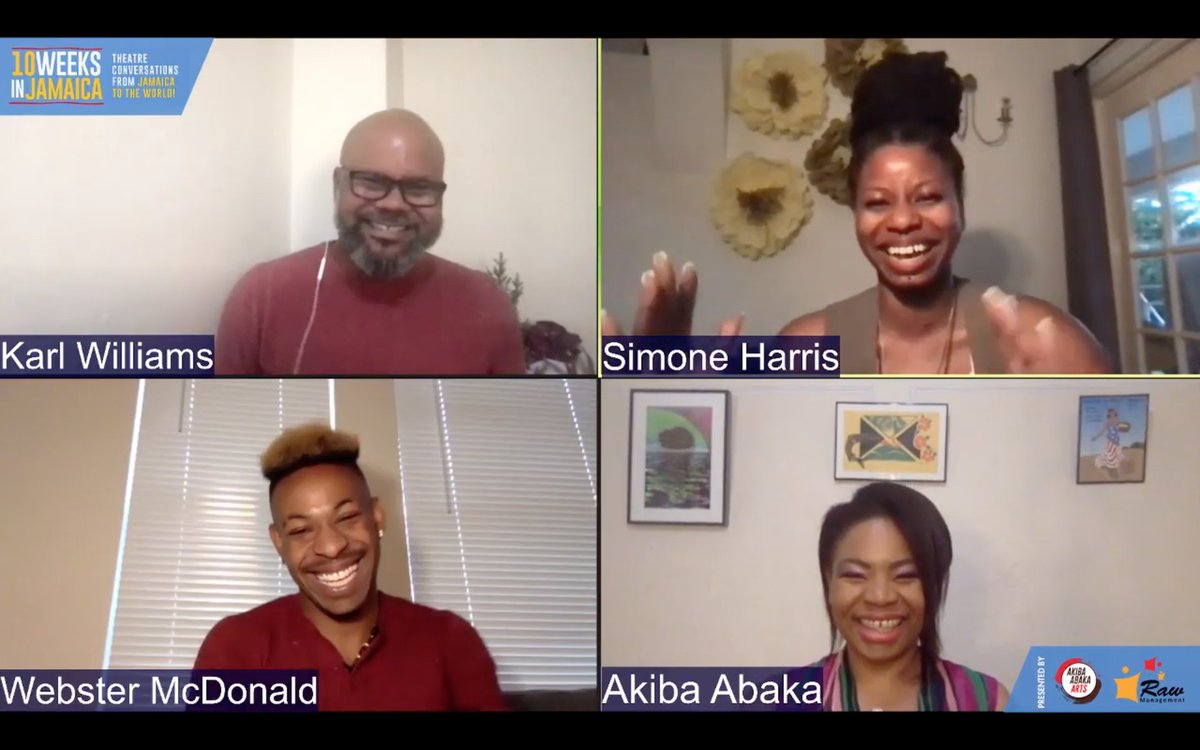 THANK YOU for joining us for Sunday’s LIVE broadcast of Queer Narratives from the Jamaican Stage! There was so much history, so much joy, and so much space being filled by our LGBTQ+ members of this global village. Watch the recording at YOUTUBE: AKIBA ABAKA ARTS
