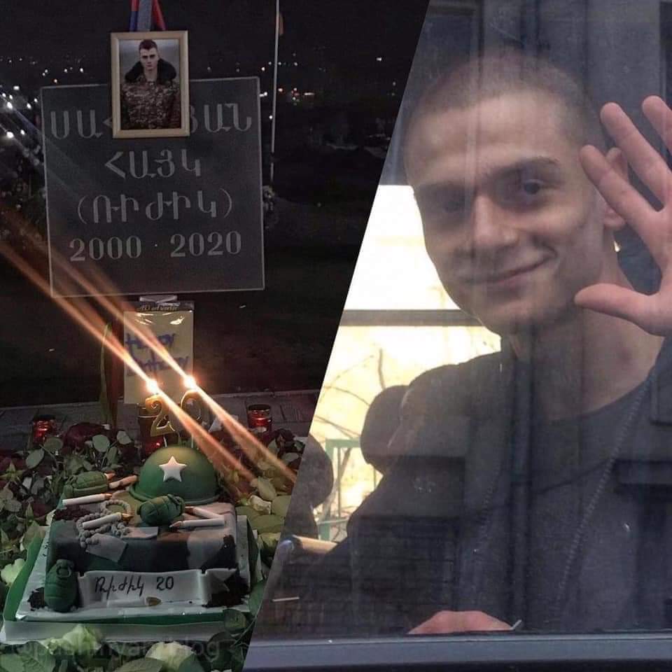 marinemelqonian's tweet photo. Our fallen hero Hayk Sahakyan ( Rijik) would have turned 20 today 😔🙏🏻 https://t.co/RuNBqtzuve