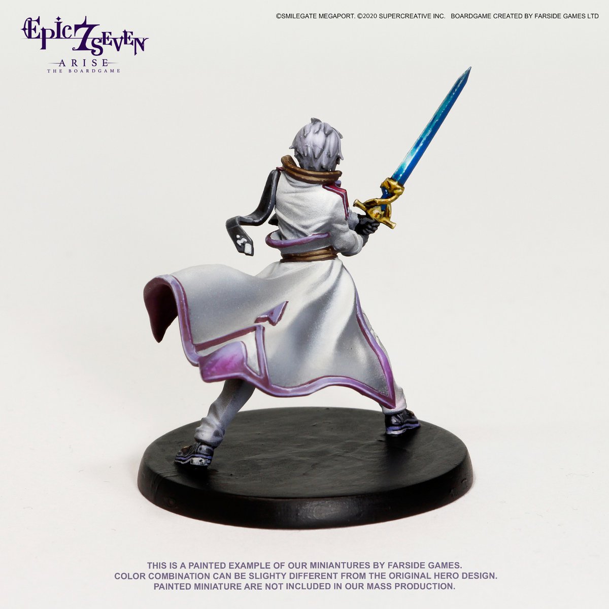 Finally we are able to put some paint on Ras. Excellent work done by Sergio Calvo!
#epicsevenarise #epicseven #epicsevenglobal #boardgames #tabletopgame #tabletopgames #boardgamegeek #miniature #farsidegames #smilegate  #digitalart #3Dprinting #miniaturecollectors #kickstarter