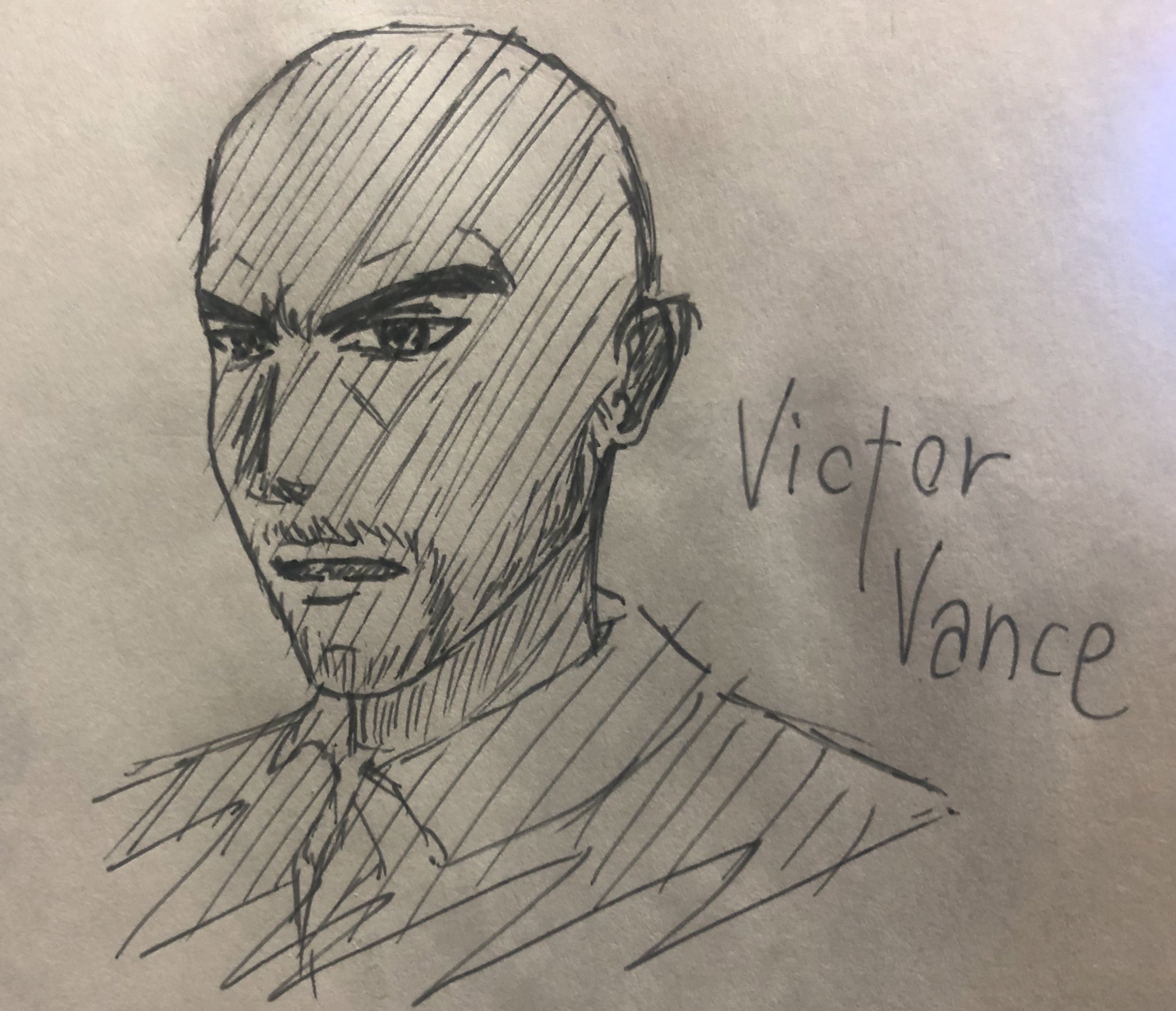 ふぐ Grand Theft Auto Vice City Storiesの主人公 ヴィクター ヴァンス を描きました Vcsは私が初めてプレイしたgtaで当時の自由度の高さに驚かされました その主人公 ヴィクターはgtaの中でも最も善人寄りな人物で 個人的に一番愛着があります
