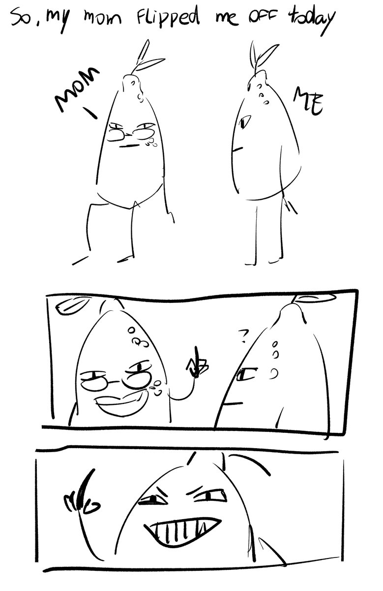 this lil comic I made a while ago is still funny 