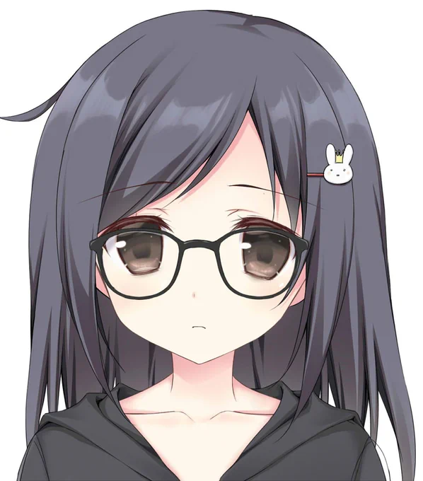眼鏡こりえちゃん(ラフ 