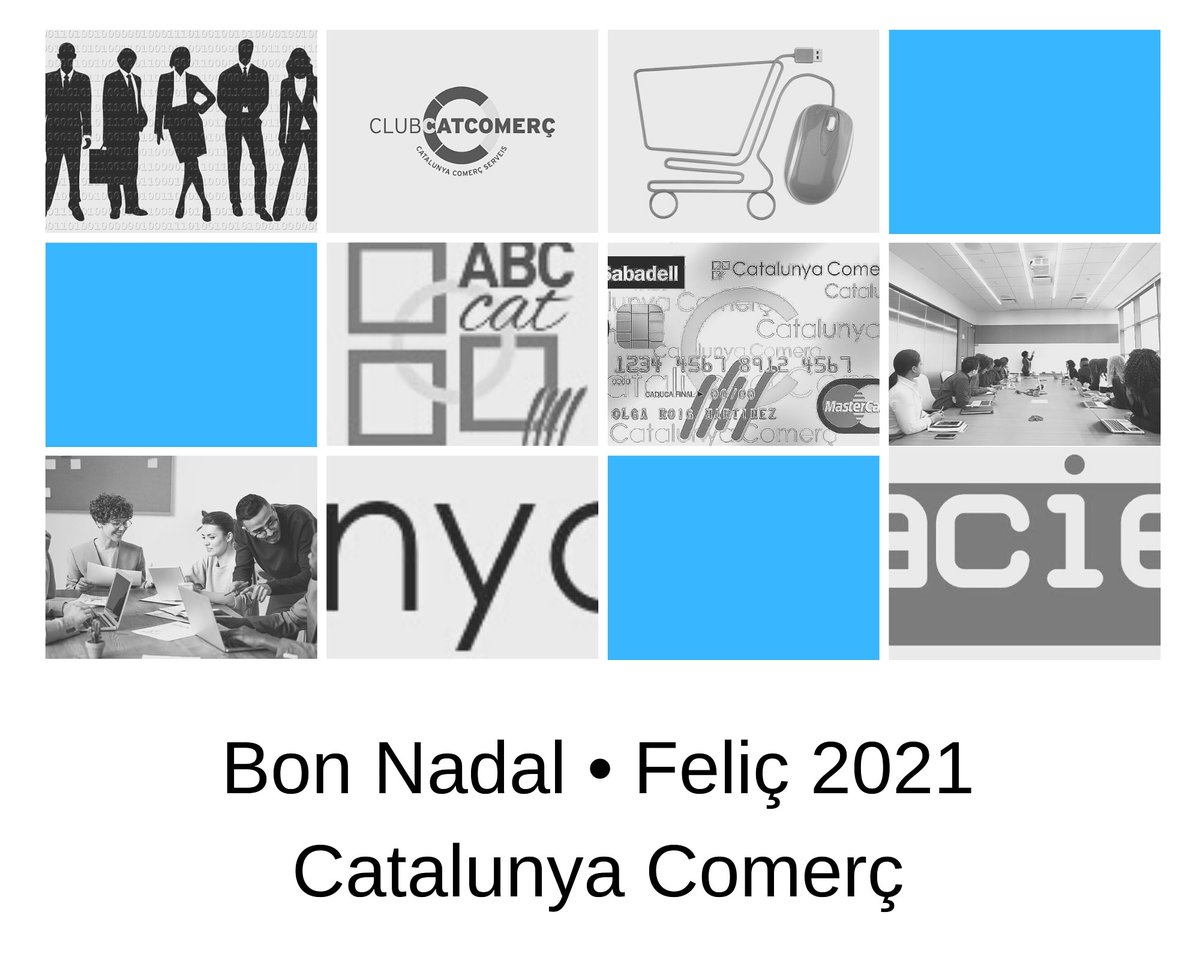 TargCatcomerc's tweet photo. Catalunya Comerç i les entitats vinculades us desitgem Bones Festes i Feliç 2021. https://t.co/PvyyaLjkqM