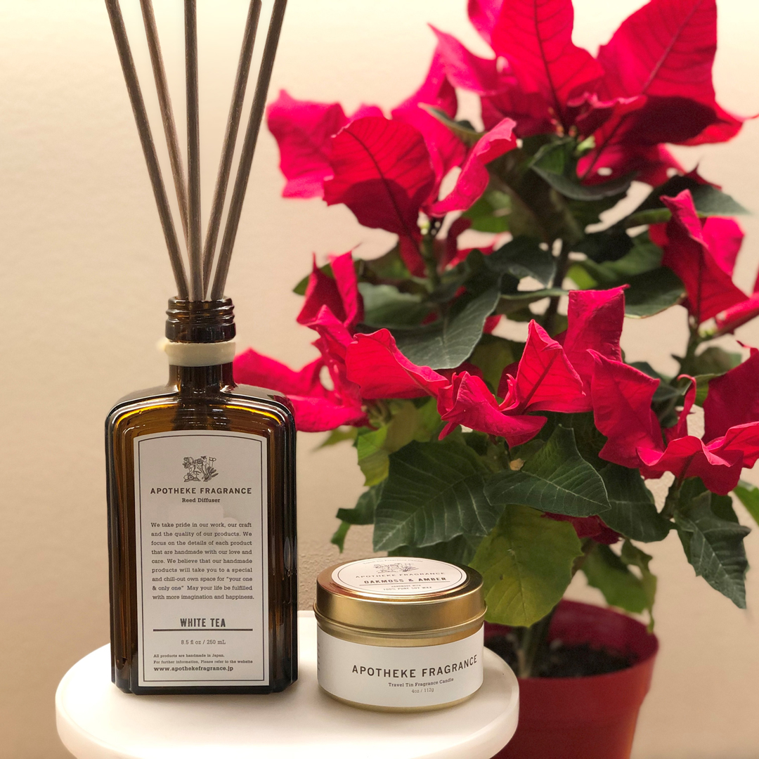 Angers アンジェ アンジェ大丸京都店では フレグランスブランド アポテーケフレグランス のフェアを今週末まで開催中 リードディフューザーやキャンドル コーンとリードタイプのお香など 香りはもちろんのこと 空になった容器もずっと飾っておきたく