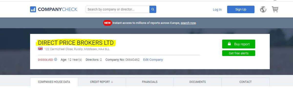 Ravi Sing has another company also which name was DIRECT PRICE BROKERS LTDSee the information bellow. Both the companies don’t have submit any financial details!!