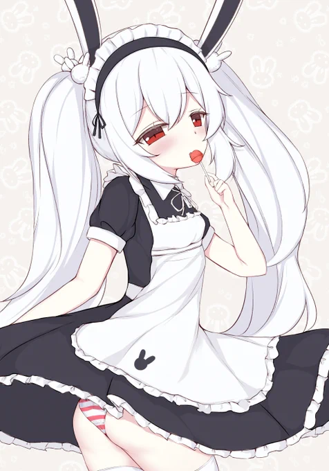 うさぎメイド🐰
#アズールレーン #ラフィー #アズレン 