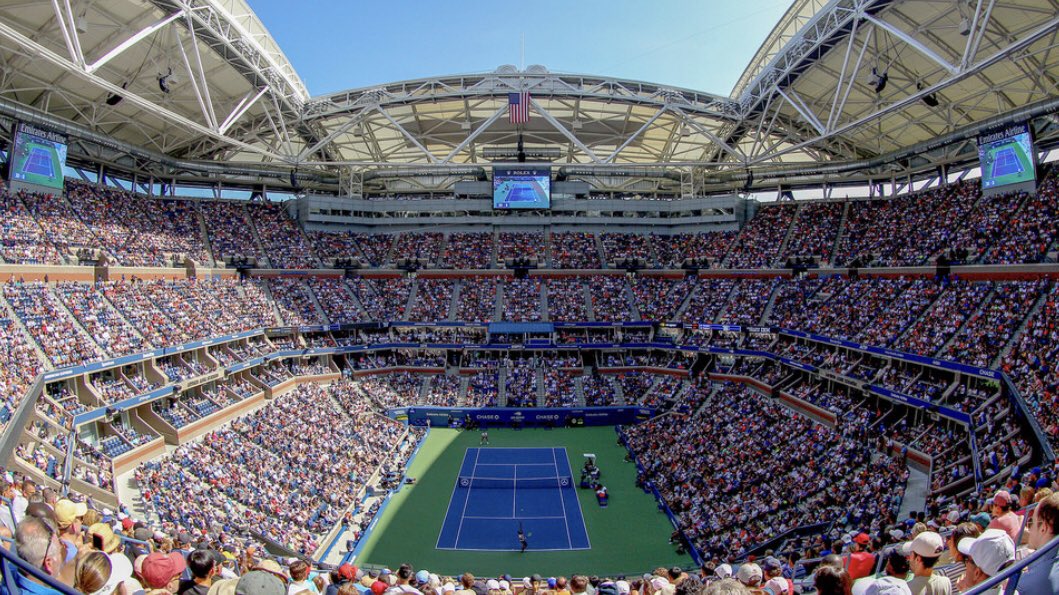 R128Pau CHvsUS Open - Arthur Ashe Stadium