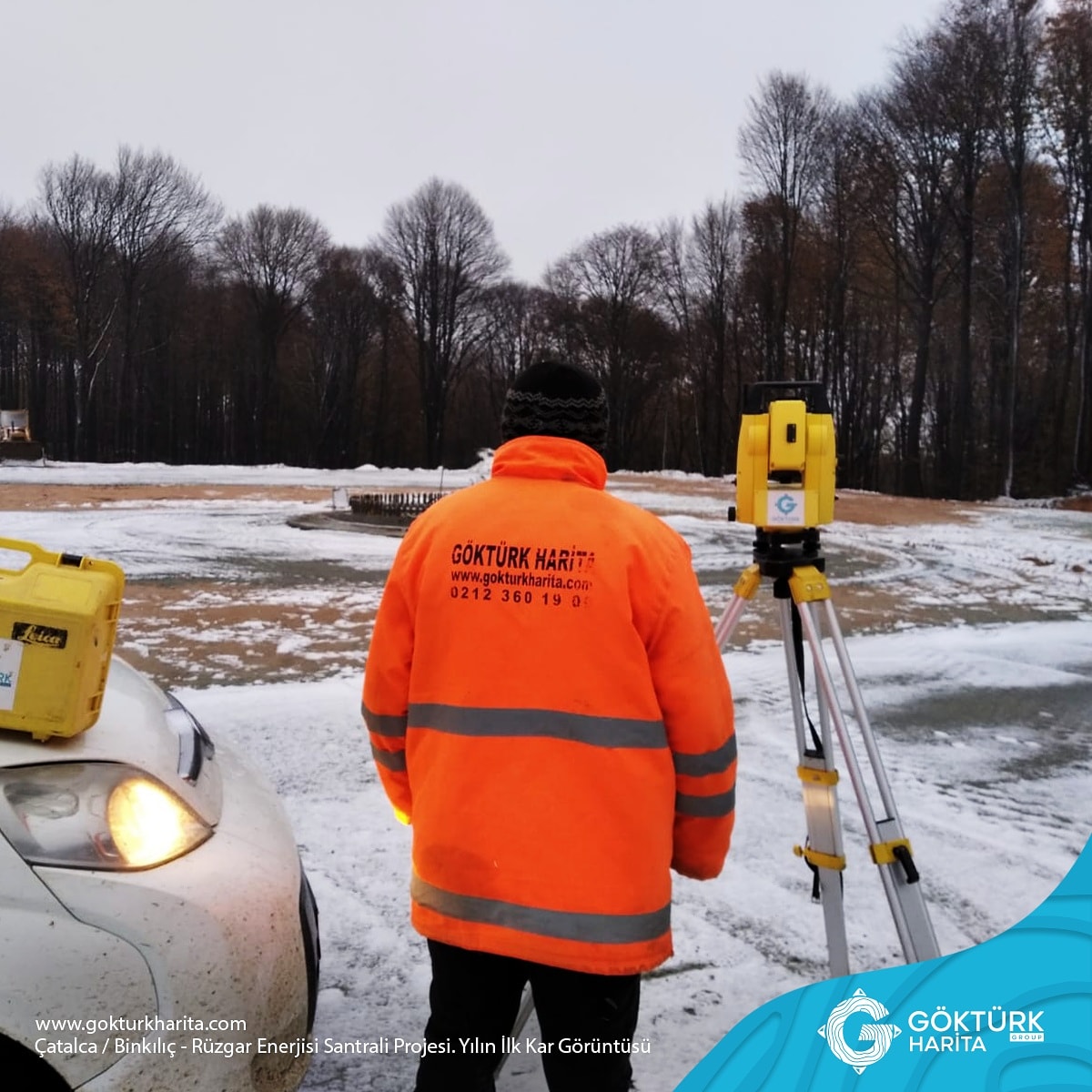 gokturkgroup's tweet image. Çatalca / Binkılıç - Rüzgar Enerjisi Santrali Projesi. Yılın İlk Kar Görüntüsü
.
#rölöve #aplikasyon #yolproject #haritaüretimi #ölçme #ölçüm #haritacı #göktürk #göktürkharita #göktürkgroupharita #геодезия #drone #faro3d #leica #leicageosystems #leicageo #landsurveyor #surveyor