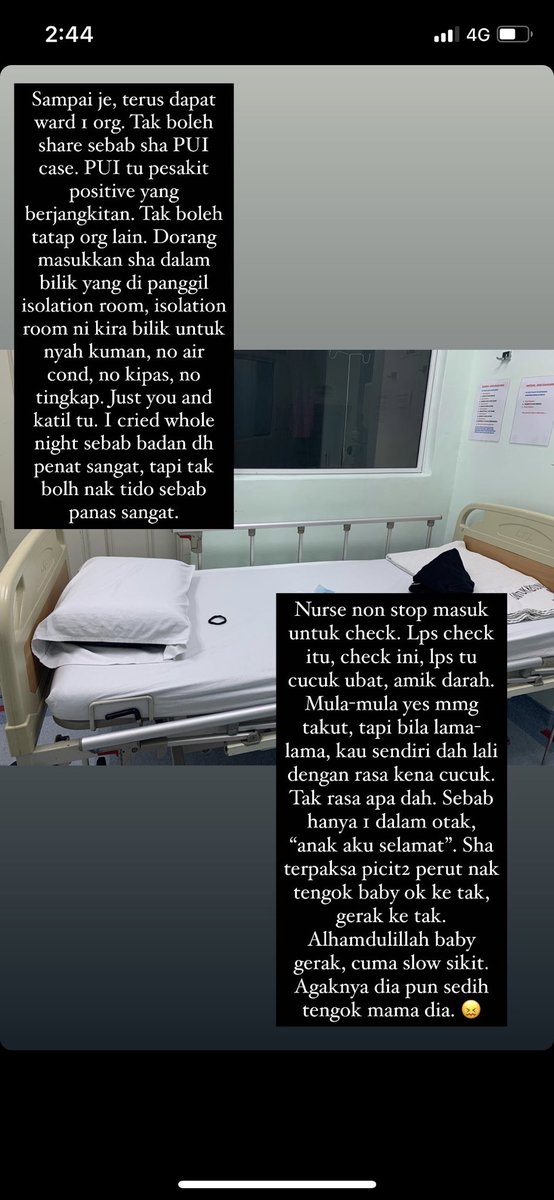 Since I positive COVID-19 during 38 weeks pregnant, so this is my story, hampa boleh baca untuk baca pengalaman or ambil as iktibar. 