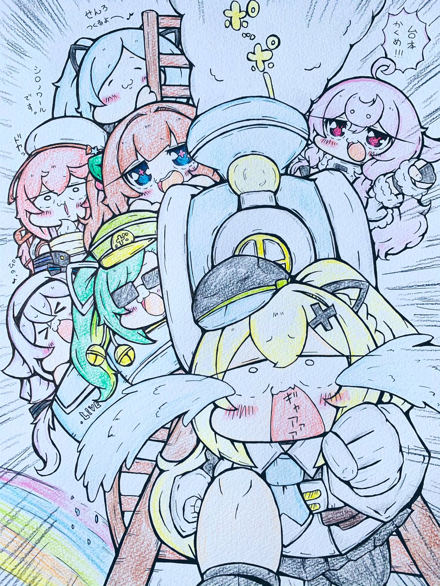 「ごーとぅーどっとらべる!!
希望の列車は続くよどこまでも!!!
#冬の侵略 #い」|いとーちゃん(にじいろドリーマー)のイラスト