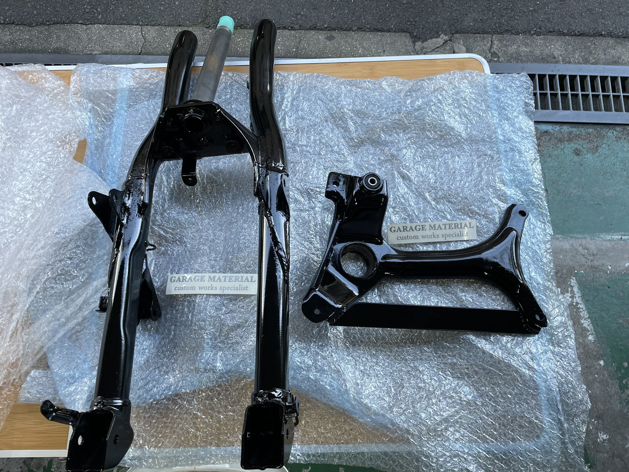 ホンダ フュージョン リア スイングアーム 補強 強化