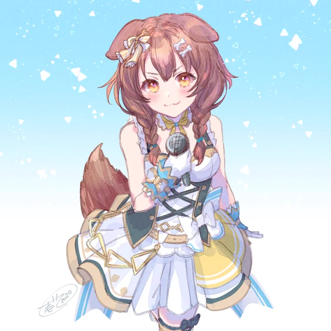 アイドルなころねちゃんも応援してます!
#できたてころね 