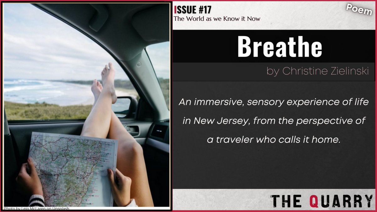 TheQuarryMQ's tweet photo. #PoemOfTheWeek - Breath by Christine Zielinski
Read it here: https://t.co/5elbZjKxmi

#MQTQJ #CreativeWriting #Writing #Journal #IssueSeventeen #TWAWKIT #ShortStories #Poetry #CNF #Read #Write #Readers #Writers #Reading #WhatToRead #ReadThis #Poem https://t.co/tGkUGGPJBP