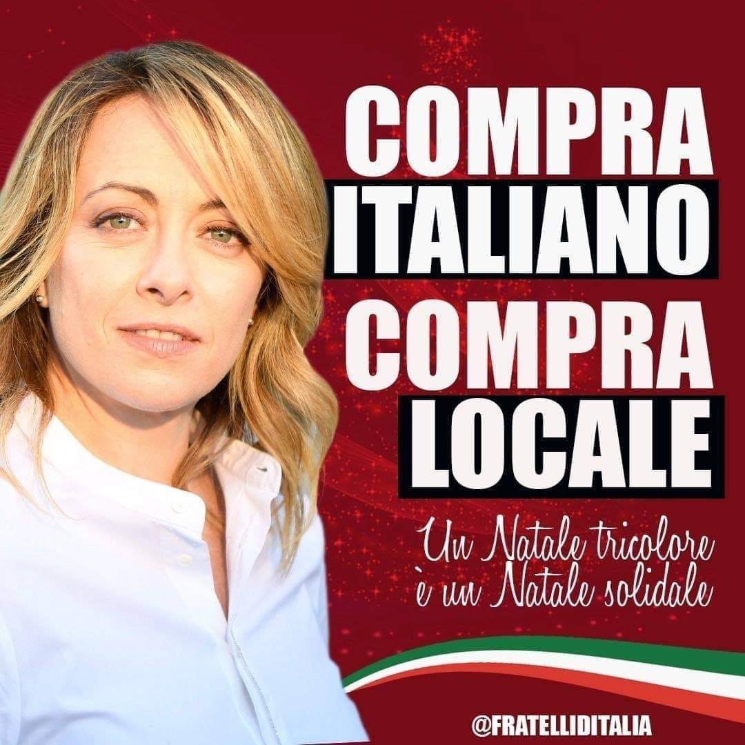 EtelSigismondi's tweet photo. Sosteniamo la nostra economia!
#compraitaliano #compralocale #fratelliditalia https://t.co/miJ1btMsvu