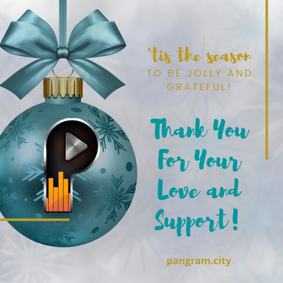 PangramCity's tweet photo. Wishing you a Happy Holiday and a joyful New Year 2021. Best wishes from your friends at Pangram.

https://t.co/UKfojyocfD

#Video #LoversRock
#veseason #diwali #festivevibes #fashion  #festive #festivalllanero2020  #christmas  #festivewear https://t.co/PikGjWtZFh