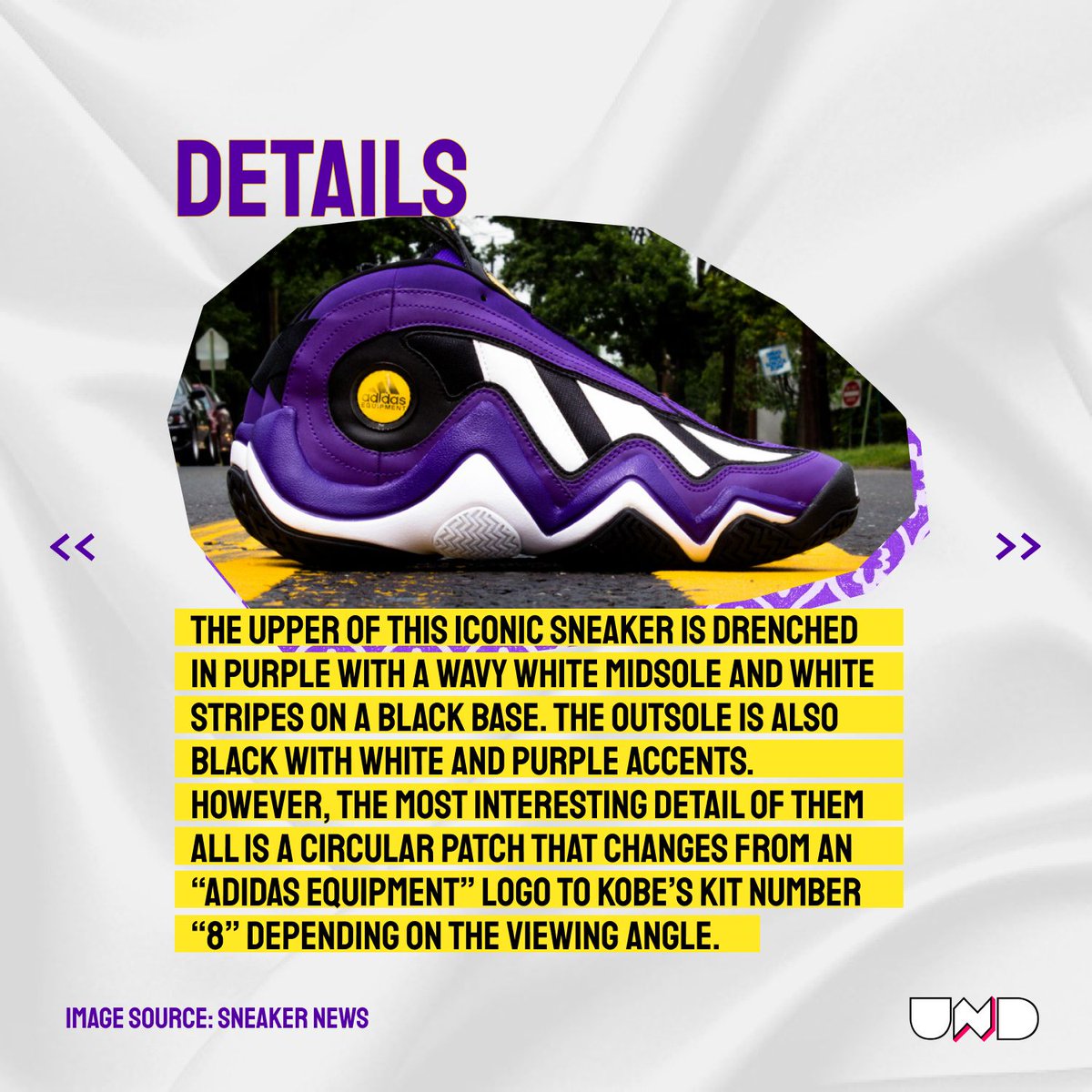 undsneakers's tweet photo. Before #KobeBryant made low top basketball sneakers the new normal, he was busy tearing up the court with #Adidas. This crazy shoe, the Adidas Crazy '97 EQT Elevation, was Kobe showing us exactly how he would approach the game - by being bright, bold, and different.
#sneakerhead https://t.co/M56gm5xO8u