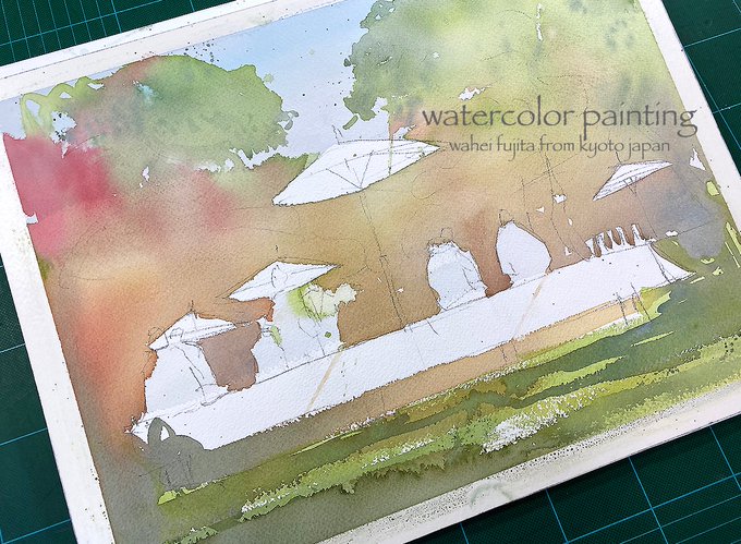 「Watercolor」のTwitter画像/イラスト(新着)｜21ページ目)