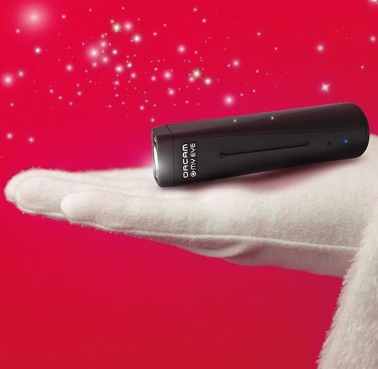 Yeni yılda görme engelli sevdiklerinize OrCam MyEye hediye edebilmeniz için çalışmalarımız devam ediyor. #orcam #orcammyeye #görmeengelliler