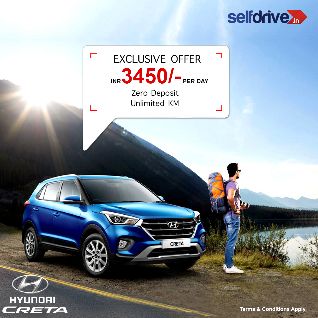SelfDriveIndia's tweet photo. Explore new roads with #Hyundai Creta SX!
☎Call us on - 020 25512300 / 9422020588
Visit – https://t.co/6T4YbyMkUM
#road #comfort #mumbai #pune #delhi #nasik #chandigarh #goa #carrentals #sanitizedcar #india #carlease #travel #safe #maskindia #exploreindia #selfdrive https://t.co/7iTeEXW4Id