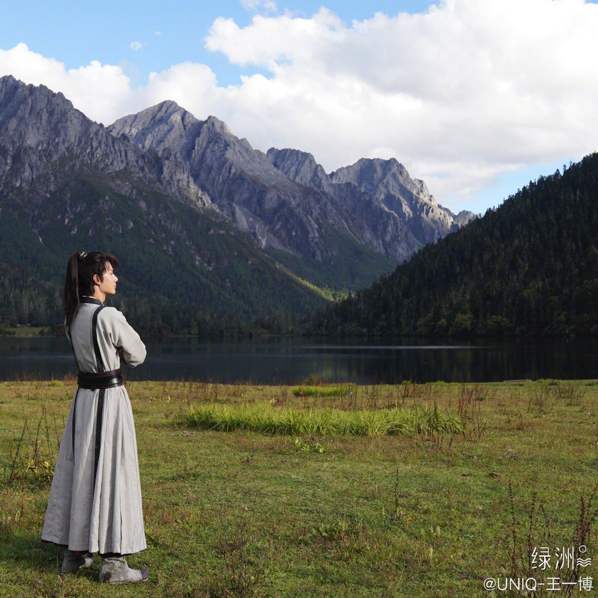 Yibo wrap up post is shot at Wuxihai lake, and yes, it is a real place.