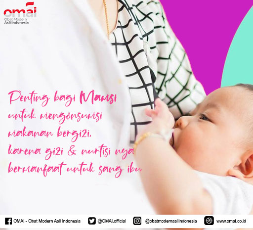 OMAIOfficial's tweet photo. Ibu menyusui penting untuk mengonsumsi makanan bergizi, karena gizi & nurtisi nya bermanfaat untuk sang ibu dan juga bayi.
#ASIPasti
#OMAIBagiNegeri
#HerbaAsimor
#PejuangkASIh https://t.co/CFkKHg73A1