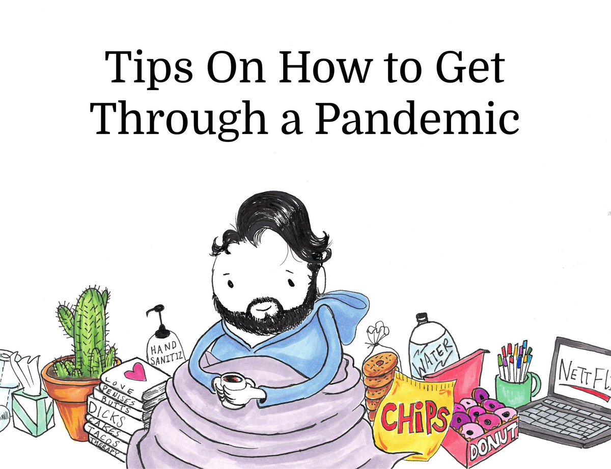 "Tips on How to Get Through a Pandemic." With TinyBaruch #tinybaruch