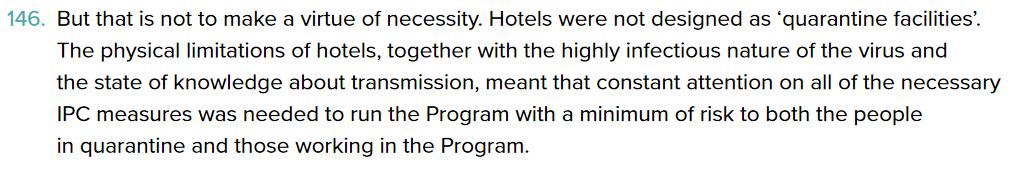 This is 100% true and is again  @ScottMorrisonMP's fault.  @DanielAndrewsMP is not able to access off-shore detention of military bases etc. in his role as Premier. Thanks to the Feds we were stuck with unsuitable hotels.  #auspol  #springst  #hotelquarantine