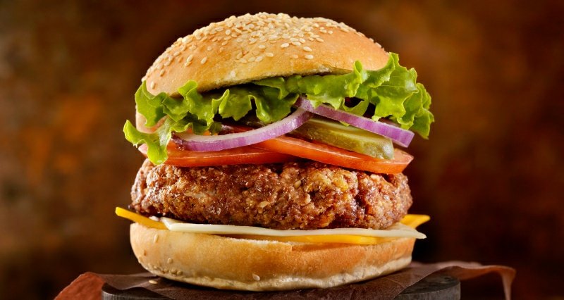 самый большой гамбургер в макдональдсе.