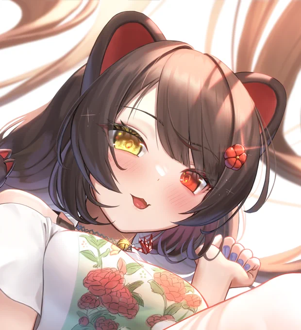 戌亥ここ!☝️
#いぬいらすと 