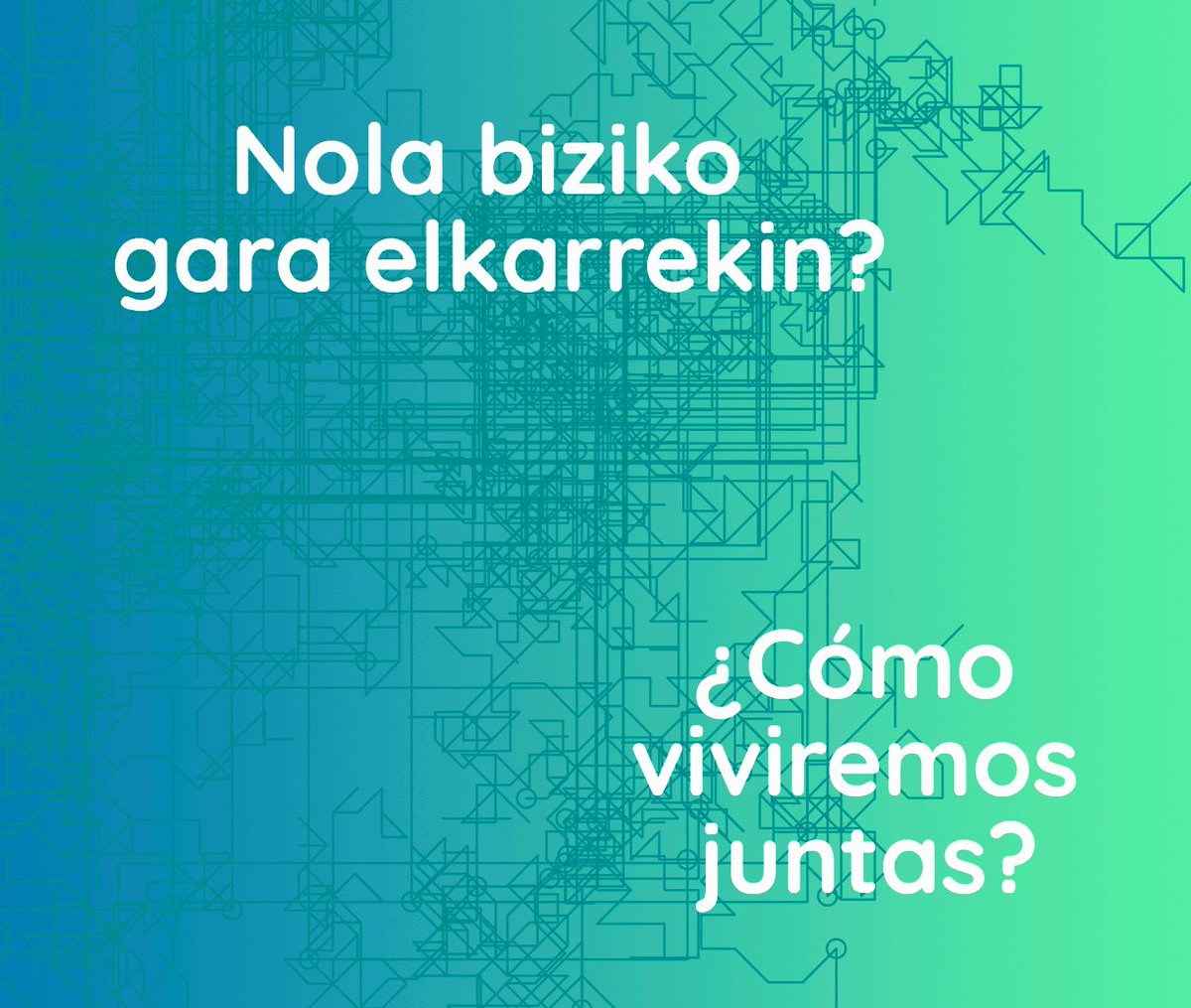 Hoy lunes 21 a las 18:00 tenemos presentación online de #TRANSBIOTIKA. Esta vez se trata de un Dispositivo de Creación Colectiva para preguntarnos "¿Cómo viviremos juntas?".
colaborabora.org/2020/12/17/dis…