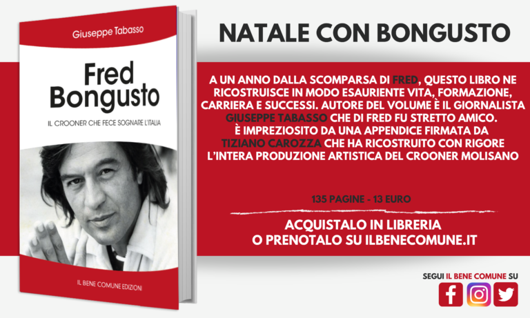 Prenota la tua copia ➡️ ilbenecomune.it/fred-bongusto/

#Molise #libro #editoria #libri #Natale #Natale2020