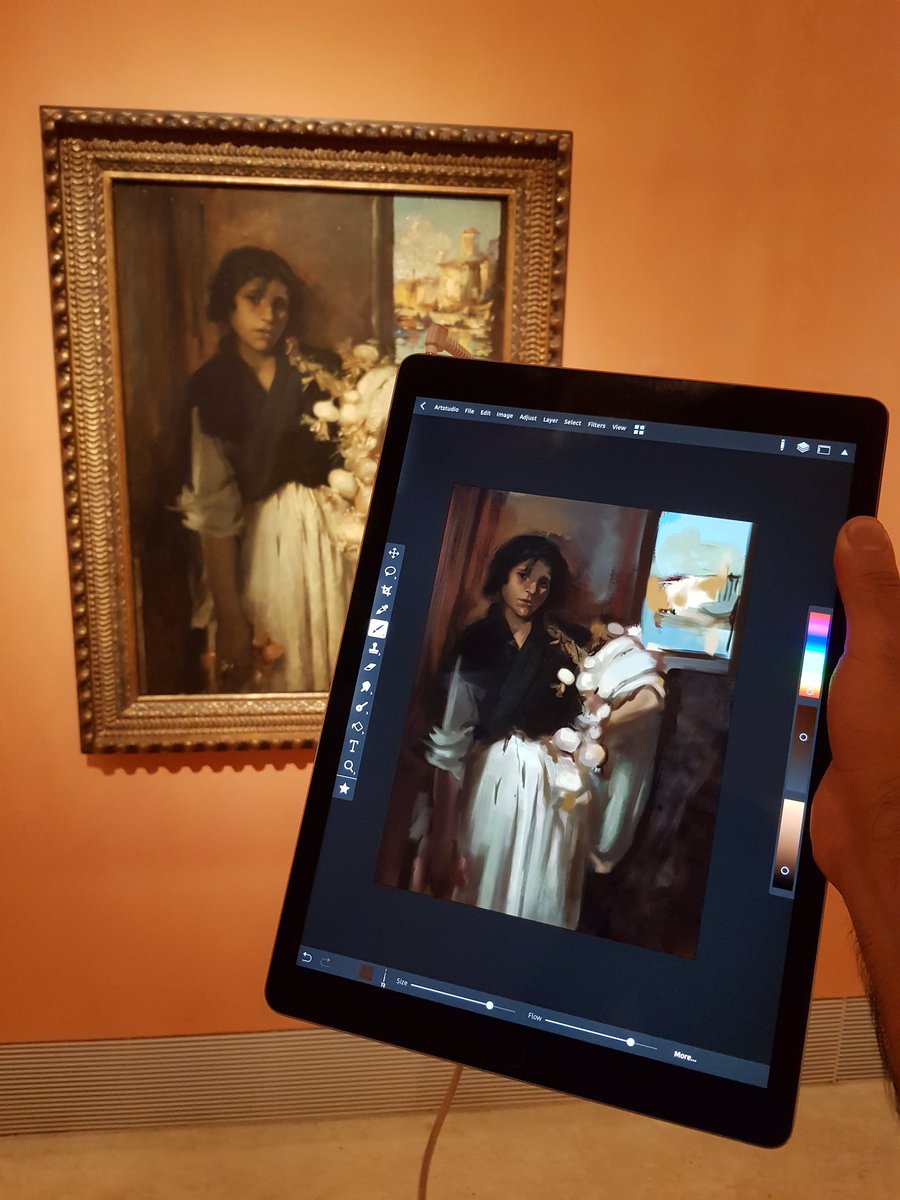 It is really interesting and fun to think we keep repeating interests, debates and solutions about technology and art, just as the old masters did centuries before us. It is also exciting to think about the possibilities this can bring for the future.