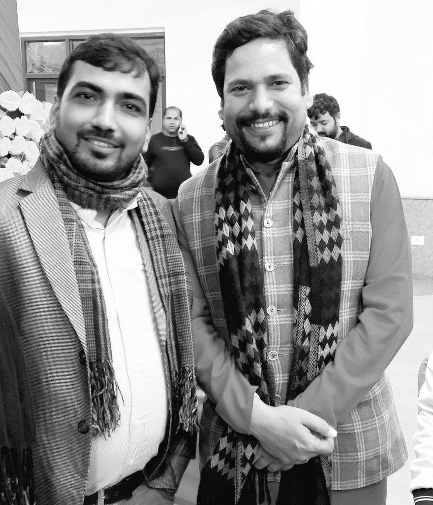 KamleshMSU's tweet photo. दिल्ली के लोकप्रिय विधायक अग्रज श्री संजीव झा @Sanjeev_aap जी को बिहार प्रदेश एवं दिल्ली पूर्वांचल संगठन का प्रभारी नियुक्त होने पर बधाई एवं शुभकामनाएं। https://t.co/KR85F1fLX9
