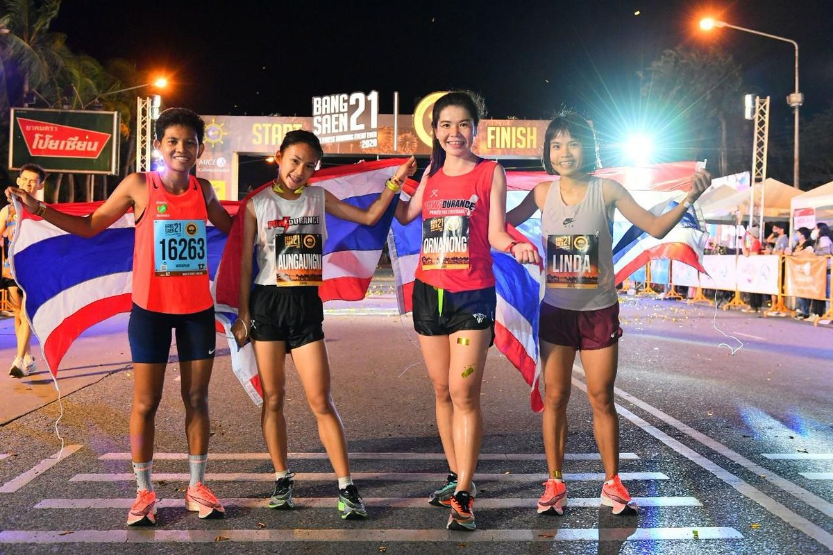 miceandcom's tweet photo. Bangsaen21 Half Marathon 2020
Champion ฝ่ายหญิง
Linda Janthachit กับเวลา 1:22:15 ชม.
#bangsaen21 #Bangsaen21_2020 https://t.co/jg47WQfRTl