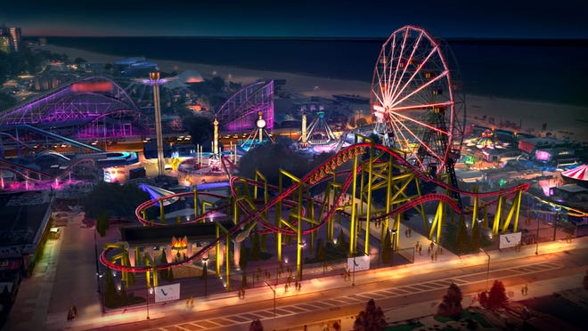 Ein Blick auf "Phoenix" © Deno’s Wonder Wheel Amusement Park