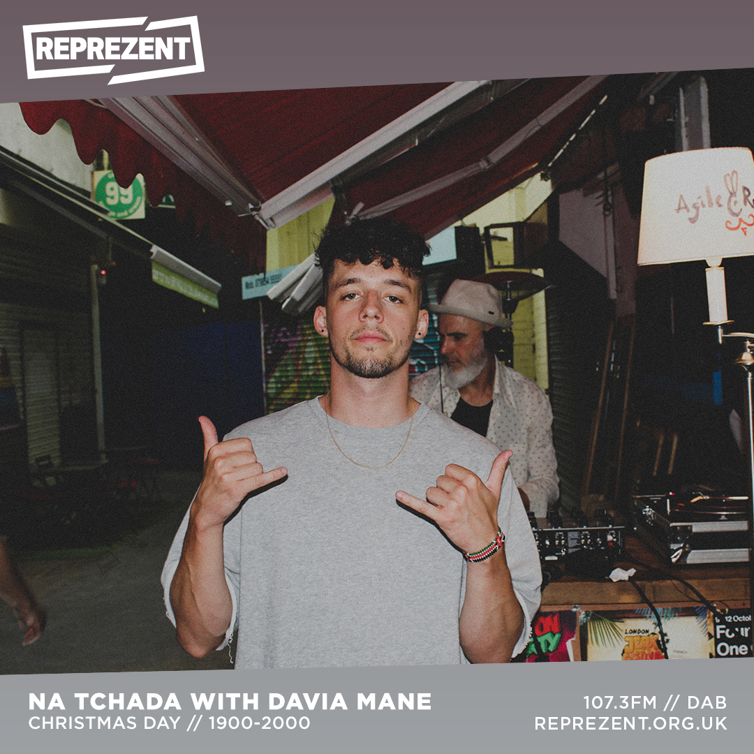 1900-2000

Na Tchada Takeover!!
Join @daviamane in the sleigh as he flies through an hour of lusophone electronic music!
.
Expect a guest mix from Lisbon’s very own Bandicut + music from <a href="/Brankoofficial/">Branko</a>, <a href="/Vanyfoxx/">VANYFOX</a>, <a href="/rastronaut/">J2O</a>, <a href="/djdanifox/">dj danifox</a> and more..

REP | 107.3FM | DAB