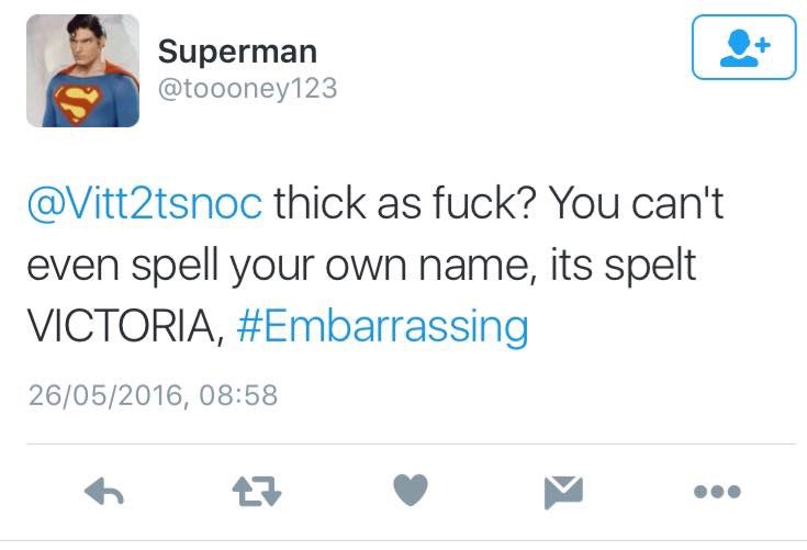 Then there’s the time I got the best tweet in the world: