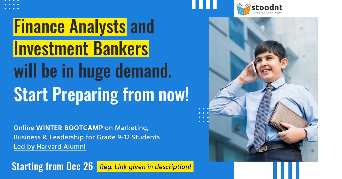 teamstoodnt's tweet photo. Online #WinterBootcamp Program on #Business, #Leadership, #Finance & #Marketing for High School #Students Led by #HarvardAlumni
Register Now!
https://t.co/1AZJ5StGMd
#finance #bootcamp #elearning #highschool #startup #entrepreneur #stockmarket #venturecapital #commerce https://t.co/btoJJoufYV
