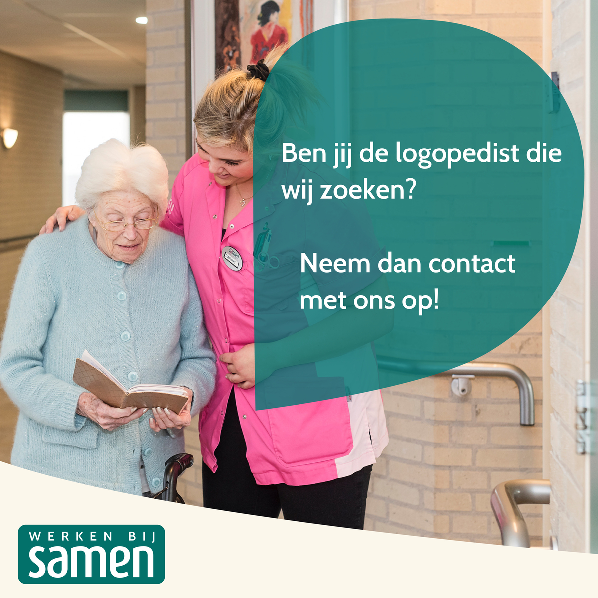 Heb jij een afgeronde HBO opleiding logopedie en specifieke kennis op het gebied van neurologische taal- en spraakstoornissen en stem-,  slik- en gehoorstoornissen? Dan zijn wij op zoek naar jou!

Meer informatie over de vacature vind je op onze website: ow.ly/UUug50CO0HC