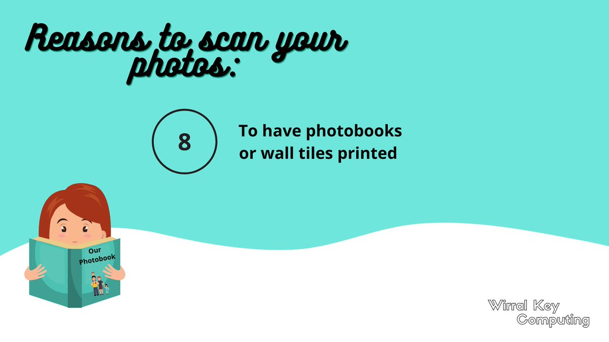 WirralKeyComp's tweet image. Reason number 8 to scan your photos...

To make your own photobooks or photo wall tiles from your old (pre-digital camera) photos.

#ReasonsToScanYourPhotos
#WirralKeyComputing
#PhotoScanningWirral
#WirralBusiness