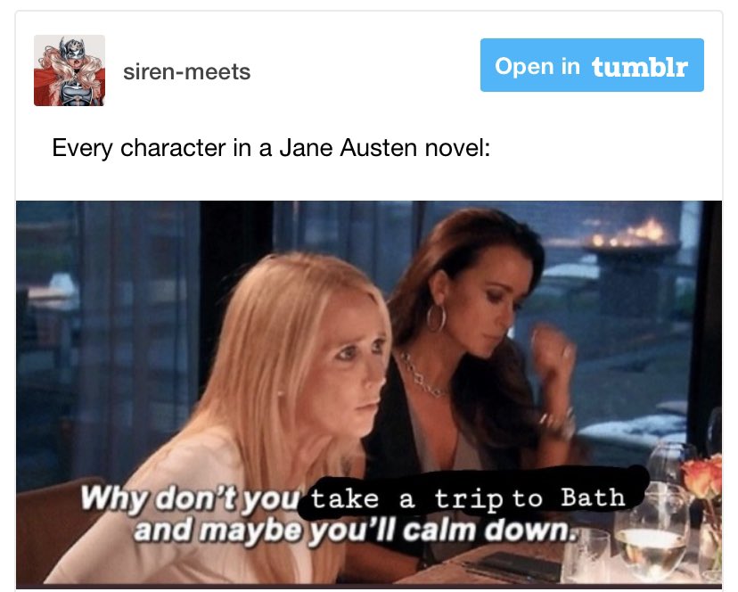 Well, I laughed anyway.