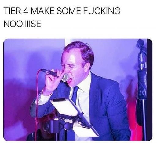 Some Tier 4 humour here ... (too soon?)