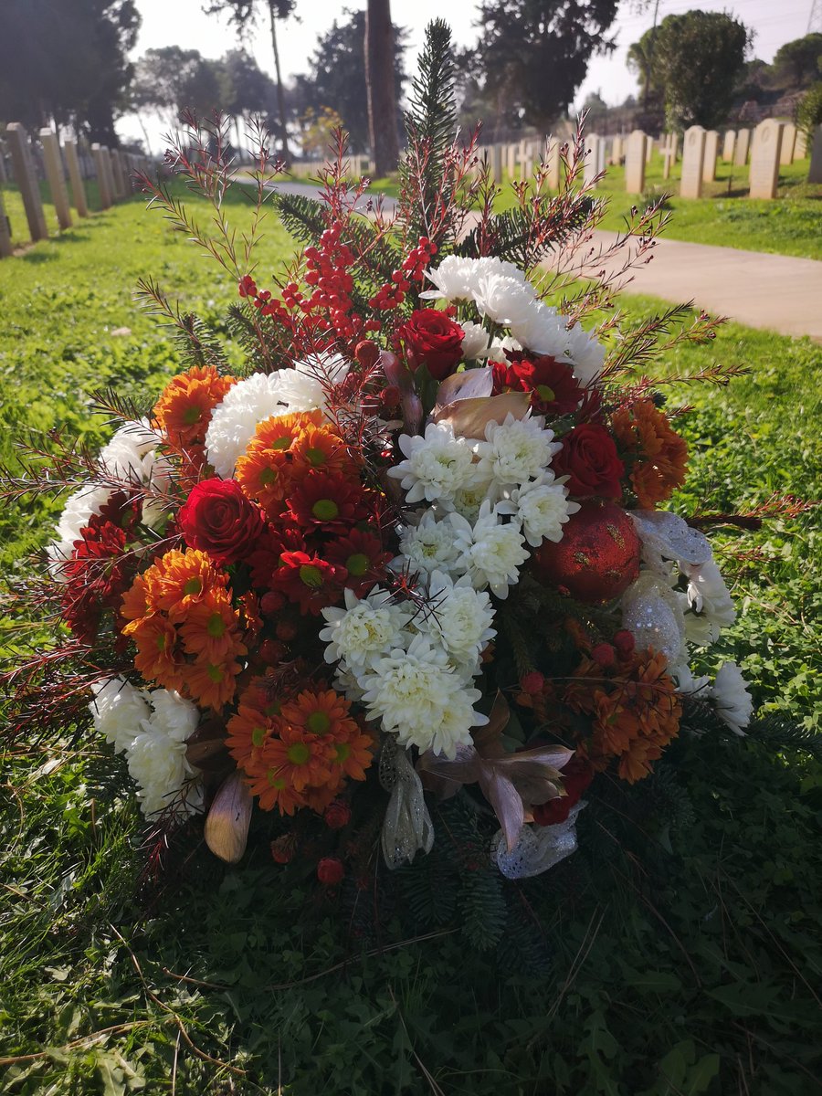 Lenny paid a visit to Dhekelia Military Cemetery in Cyprus <a href="/theDMWS/">DMWS</a>. ‘Flowers from Afar’ enables family members to have flowers placed on the resting place of their loved one, providing comfort to those left behind.
