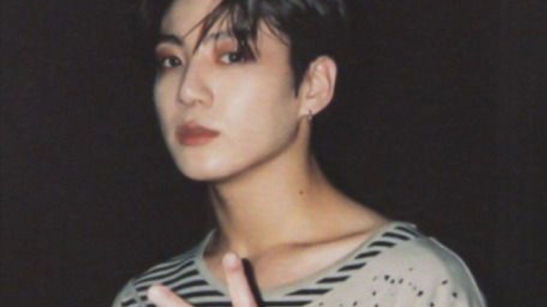 A thread of Jungkook -- but as you keep scrolling he gets older