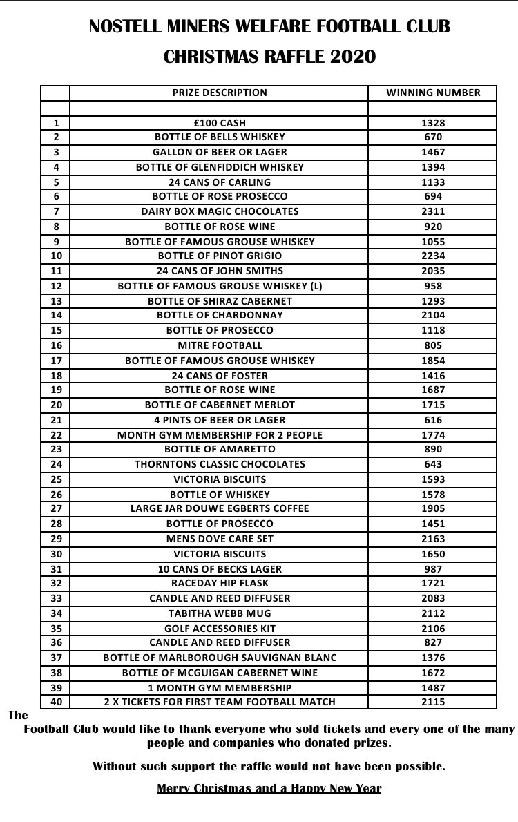Nostell Miners Welfare (Yorkshire Amateur League) tweet media